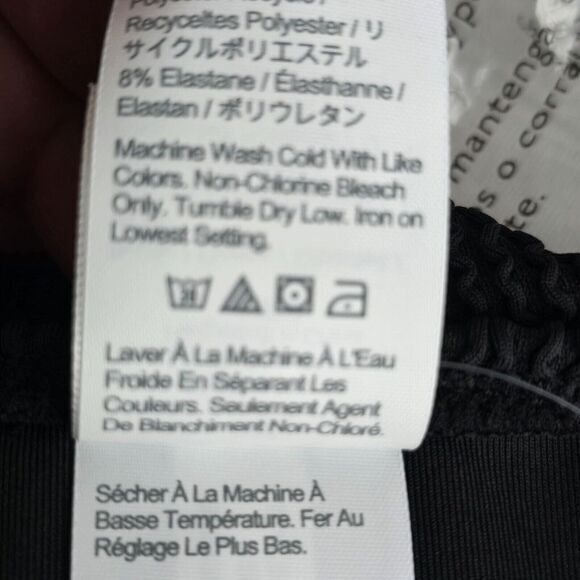 J Crew Womens Textured Hipster Full Coverage Bikini Bottom Size 2X Black NWT - Picture 9 of 10